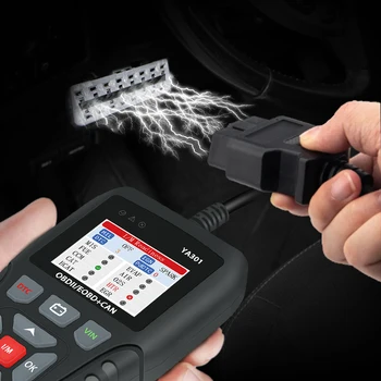 Code Reader and Scan Tool for Car Diagnostic Turn Off Engine Check Light Automotive OBD2 Scanner PK KW850
Code Reader and Scan Tool for Car Diagnostic Turn Off Engine Check Light Automotive OBD2 Scanner PK KW850