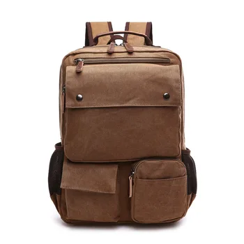 Vintage design top quality canvas men backpack Outdoor travel backpack Camping Large Capacity backpack for male 200825-58 
Vintage design top quality canvas men backpack Outdoor travel backpack Camping Large Capacity backpack for male 200825-58