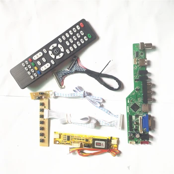 For HSD150MX17-A00/A01/A02 LCD panel keyboard+Inverter+Remote LVDS 20Pin 2CCFL T.V53 controller board USB VGA HDMI AV RF DIY kit
For HSD150MX17-A00/A01/A02 LCD panel keyboard+Inverter+Remote LVDS 20Pin 2CCFL T.V53 controller board USB VGA HDMI AV RF DIY kit