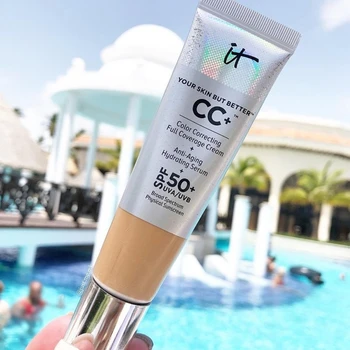 It Cosmetic Your Skin But Better CC+ Foundation Cream Full Coverage Concealer Color Corrector Matte Base Makeup
It Cosmetic Your Skin But Better CC+ Foundation Cream Full Coverage Concealer Color Corrector Matte Base Makeup