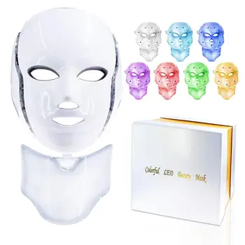 Led Facial Mask 7 Colors Photon Light Therapy Led Mask With Neck Skin Rejuvenation Anti-Wrinkle Acne Whitening Beauty Treatment
Led Facial Mask 7 Colors Photon Light Therapy Led Mask With Neck Skin Rejuvenation Anti-Wrinkle Acne Whitening Beauty Treatment