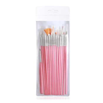 15pcs UV Gel Acrylic Nail Art Brush Set Professional Line Drawing Painting Pen UV Gel Polish Designs Acrylic Nail Drawing Pen
15pcs UV Gel Acrylic Nail Art Brush Set Professional Line Drawing Painting Pen UV Gel Polish Designs Acrylic Nail Drawing Pen