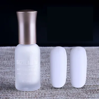 1 Bottle 12ml White Matte Dull Fast-dry Nail Polish Manicure Nail Art Varnish Lacquer Nail Color
1 Bottle 12ml White Matte Dull Fast-dry Nail Polish Manicure Nail Art Varnish Lacquer Nail Color