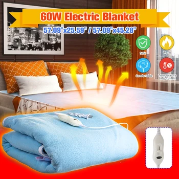 Electric Blanket Thicker Plush Heater Single/Double Body Warmer Heated Blanket Thermostat Electric Heating Blanket Electric Heat
Electric Blanket Thicker Plush Heater Single/Double Body Warmer Heated Blanket Thermostat Electric Heating Blanket Electric Heat