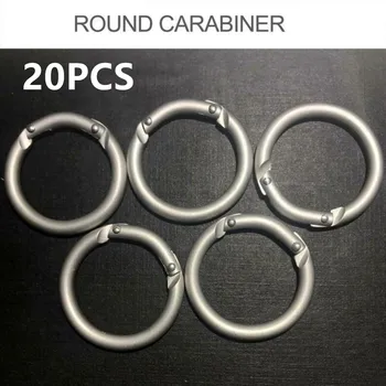 New 20pc/lot Zinc Alloy Plated Gate Spring O-Ring Buckles Clip Carabiner Purses Handbags Round Push Trigger Snap Hook Carabiner
New 20pc/lot Zinc Alloy Plated Gate Spring O-Ring Buckles Clip Carabiner Purses Handbags Round Push Trigger Snap Hook Carabiner