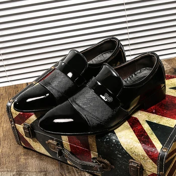 Summer Men Dress Shoes Plus Size Men Formal Flat Shoes Black Brown Breathable Slip on Men Business Office Shoes Dress Sneakers
Summer Men Dress Shoes Plus Size Men Formal Flat Shoes Black Brown Breathable Slip on Men Business Office Shoes Dress Sneakers