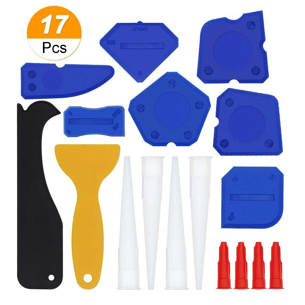 Sealant Scraper Window Remover Small Door Grout Glass Glue Caulking Tool Manual Home Finishing Beautify 17pcs/set
Sealant Scraper Window Remover Small Door Grout Glass Glue Caulking Tool Manual Home Finishing Beautify 17pcs/set