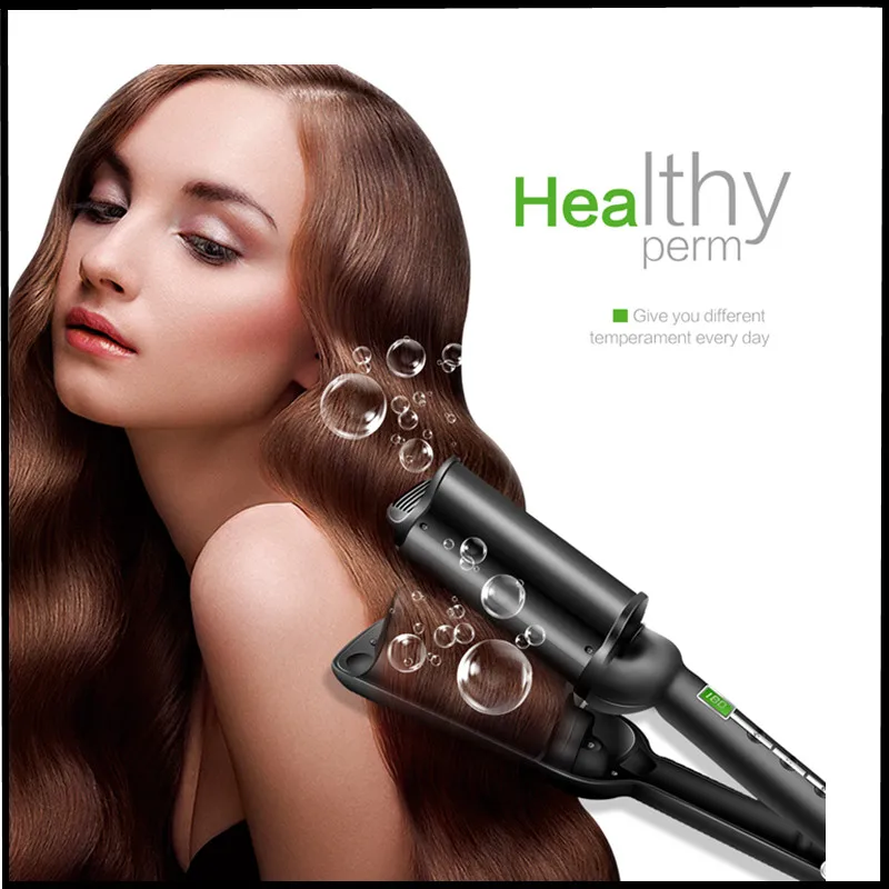 Professional Curly hair Irons Roll straight Hair Waver temperature adjust display Hair Styler splint curling stick Styling Tools
Professional Curly hair Irons Roll straight Hair Waver temperature adjust display Hair Styler splint curling stick Styling Tools
