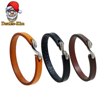 

Contracted style Leather Rope Bracelet Rock Hip-Hop Rock Street Culture PU Leather Rope Man Bracelet Fashion Trendy Men Jewelry
