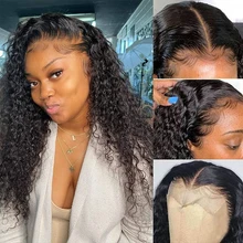 Lace Front Wigs Human Hair Curly Wigs For Black Women 13x4 Transparent Lace Bleached Knots Free Part Brazilian hair
Lace Front Wigs Human Hair Curly Wigs For Black Women 13x4 Transparent Lace Bleached Knots Free Part Brazilian hair