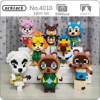 SC Game Animal Crossing Owl Dodo Bird Dog Raccoon Alpaca Hedgehog 3D Model DIY Mini Diamond Blocks Bricks Building Toy no Box
SC Game Animal Crossing Owl Dodo Bird Dog Raccoon Alpaca Hedgehog 3D Model DIY Mini Diamond Blocks Bricks Building Toy no Box