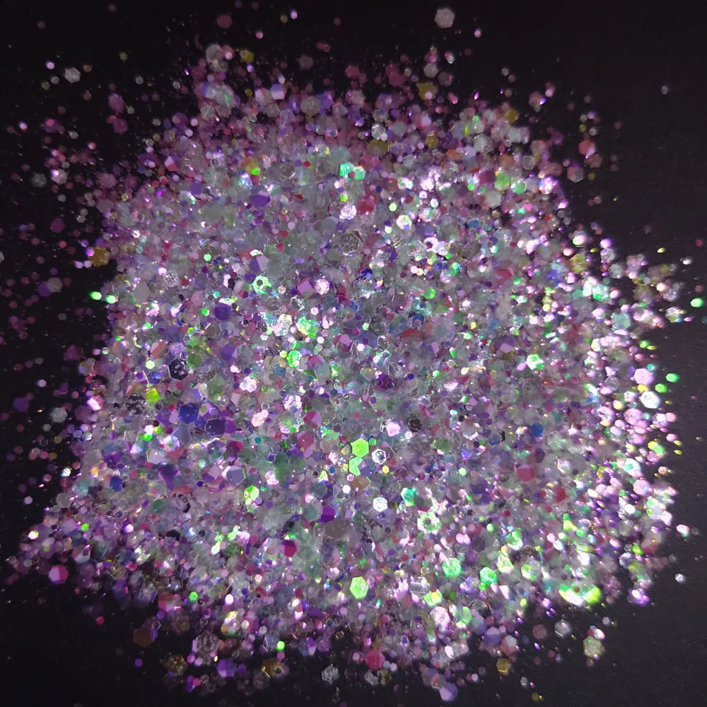 10g/Bag Holographic Nail Glitter Sequins Mixed 0.2/1/3mm Hexagon Colorful Flakes Sequins Nail Art Decor Colorful Flakes Tr#59
10g/Bag Holographic Nail Glitter Sequins Mixed 0.2/1/3mm Hexagon Colorful Flakes Sequins Nail Art Decor Colorful Flakes Tr#59