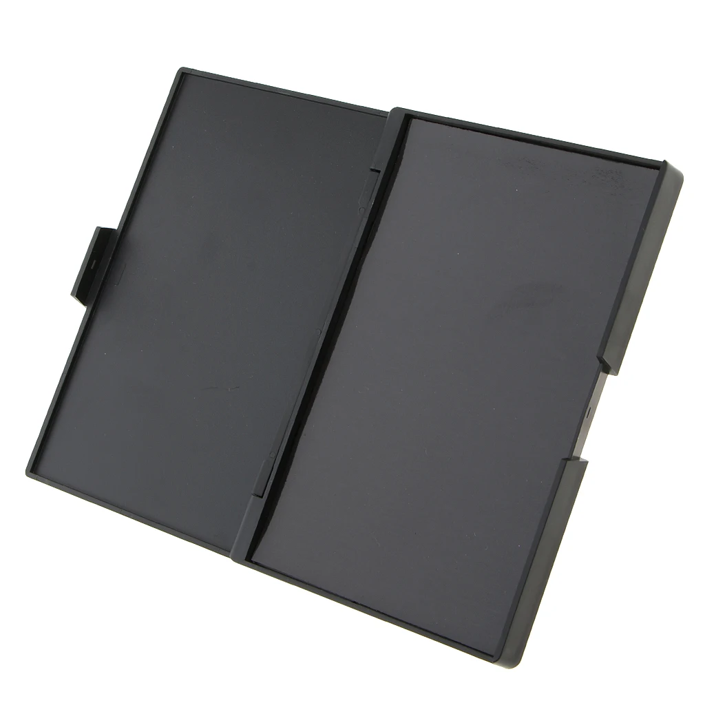 Empty Magnetic Palette Box for Eyeshadow Powder Highlighter Contour Lipstick Makeup Case with 12 Tin Pans