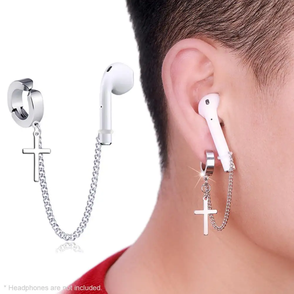Модные зажимы для наушников с защитой от потери держатели Bluetooth аксессуары