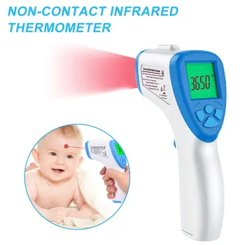 Adult Digital Termomete Infrared Forehead Body Thermometer Gun Non-contact Termometro Measurement Device Thermometer
Adult Digital Termomete Infrared Forehead Body Thermometer Gun Non-contact Termometro Measurement Device Thermometer