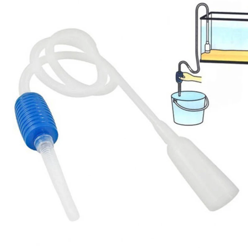 Liquid Transfer Pump for Fish Tank Siphon Pump 150cm Manual Aquarium Cleaning Water Change
Liquid Transfer Pump for Fish Tank Siphon Pump 150cm Manual Aquarium Cleaning Water Change