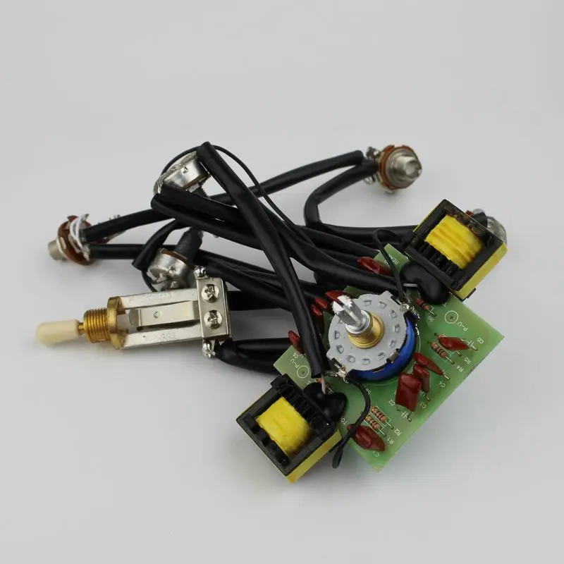 1 Set EPI B.B. KING Guitar JAZZ Pickup Wiring Harness Switch Potentiometers
1 Set EPI B.B. KING Guitar JAZZ Pickup Wiring Harness Switch Potentiometers