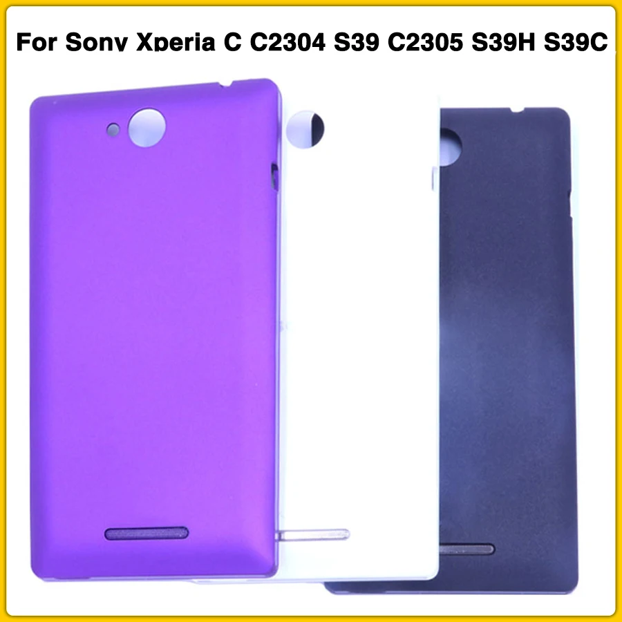 New For Sony Xperia C C2304 S39 C2305 S39H S39C Battery Back Cover Door Rear Cover Housing case Replacement Parts
New For Sony Xperia C C2304 S39 C2305 S39H S39C Battery Back Cover Door Rear Cover Housing case Replacement Parts