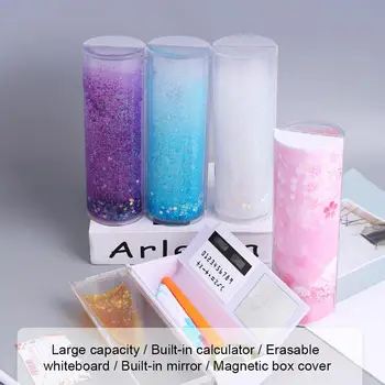 Pencil Case Pen Organizer Creative Multi-Function Large-Capacity Pencil Holder Built-in Small Mirror Children Gift School Supply
Pencil Case Pen Organizer Creative Multi-Function Large-Capacity Pencil Holder Built-in Small Mirror Children Gift School Supply