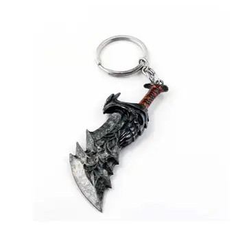 God Of War Chaos Blade Keychain Kui Ye Weapon Model Broadsword Key Chain Pendant For Women Men Car Keyring Chaveiro Jewelry
God Of War Chaos Blade Keychain Kui Ye Weapon Model Broadsword Key Chain Pendant For Women Men Car Keyring Chaveiro Jewelry