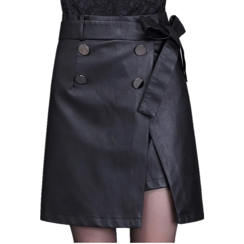 New Autumn Winter Clothing Women High Quality Pu Leather Skirt Black Short Skirt High Waist Was Thin Fashion Skirt Women Skirt
New Autumn Winter Clothing Women High Quality Pu Leather Skirt Black Short Skirt High Waist Was Thin Fashion Skirt Women Skirt