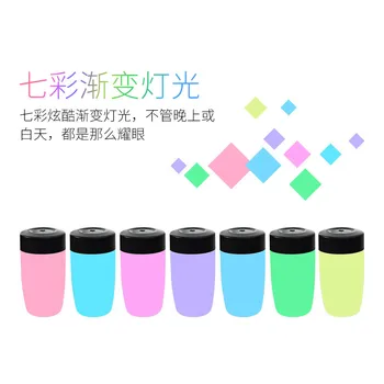 Creative New Style Cup Small Aroma Diffuser Colorful Night Light Essential Oil Mini Humidifier Holiday Gift
Creative New Style Cup Small Aroma Diffuser Colorful Night Light Essential Oil Mini Humidifier Holiday Gift