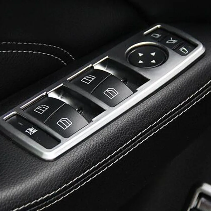 For Mercedes Benz ML GL GLE GLS 5PCS ABS Chrome Car Door Armrest Window Glass Lifter Button Cover Trim Car Styling Accessories
For Mercedes Benz ML GL GLE GLS 5PCS ABS Chrome Car Door Armrest Window Glass Lifter Button Cover Trim Car Styling Accessories