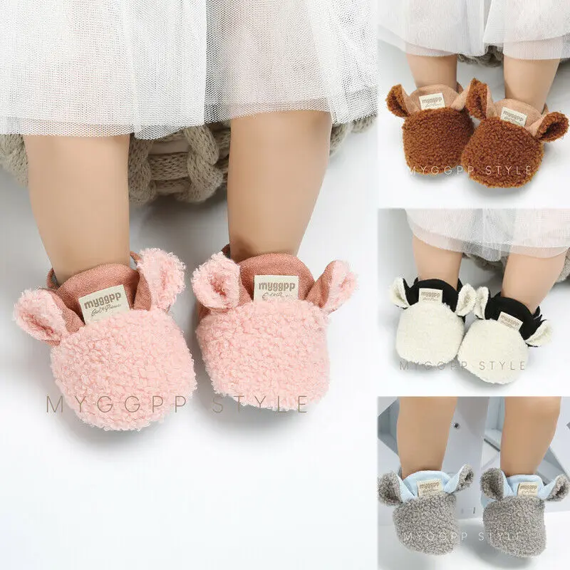 Goocheer New Toddler Newborn Baby Crawling Shoes Boy Girl Lamb Slippers Prewalker Trainers Fur Winter Animal Ears First Walker
Goocheer New Toddler Newborn Baby Crawling Shoes Boy Girl Lamb Slippers Prewalker Trainers Fur Winter Animal Ears First Walker