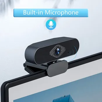 1080P HD Computer Webcam Anti-peeping Rotatable Camera For Live Video Desktop Web Camera Cam WebCamera Cam Video Recording Work
1080P HD Computer Webcam Anti-peeping Rotatable Camera For Live Video Desktop Web Camera Cam WebCamera Cam Video Recording Work