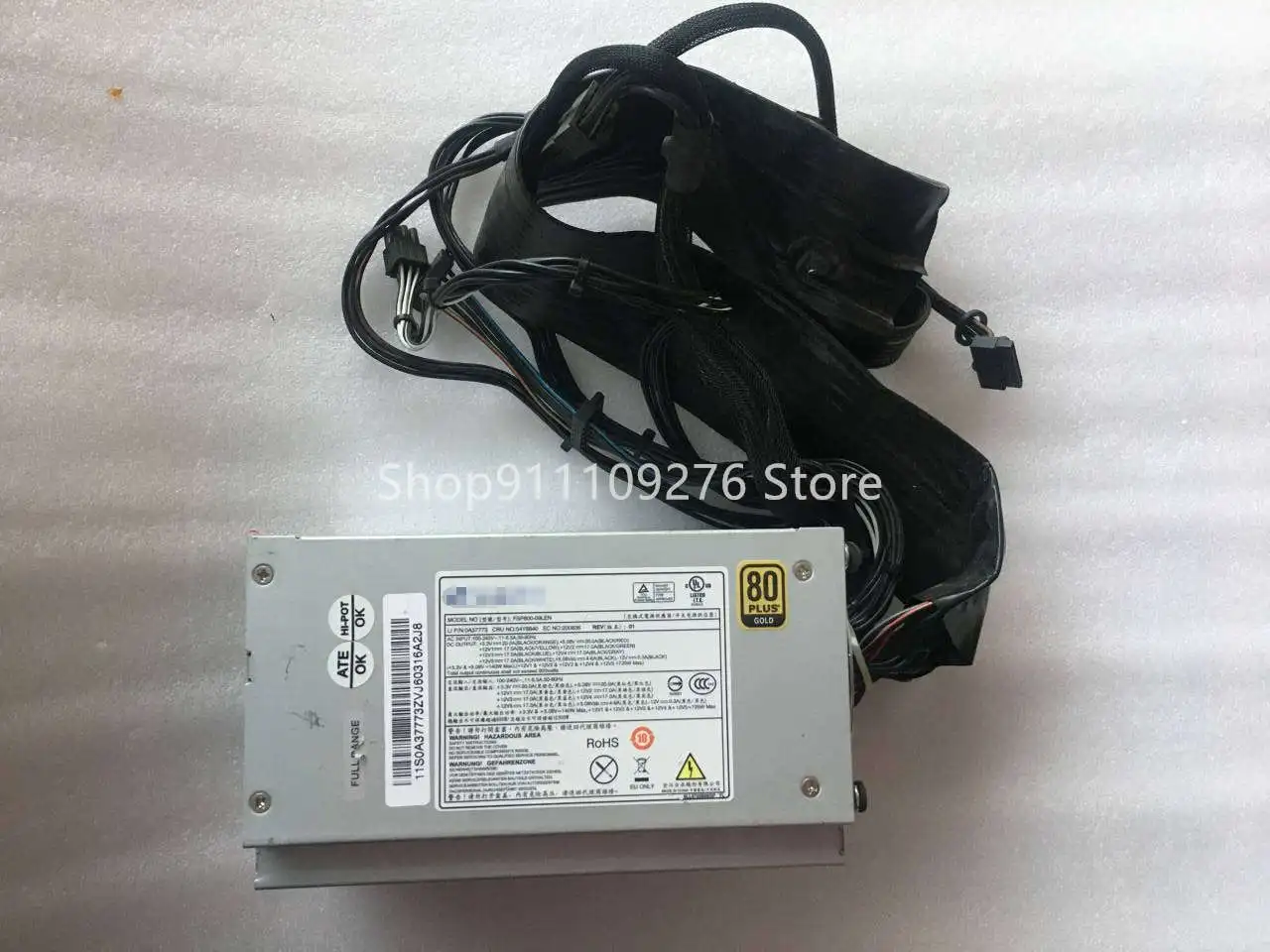 Оригинальный блок питания для Lenovo C20 THINKSTATION C20 C20X, FSP800-09LEN MAX 725W
Оригинальный блок питания для Lenovo C20 THINKSTATION C20 C20X, FSP800-09LEN MAX 725W