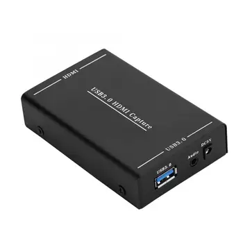 bluetooth transmitter HDMI to USB3.0 Video Capture Video Capture Box One-button Recording Box Recorder Adapter bluetooth audios
bluetooth transmitter HDMI to USB3.0 Video Capture Video Capture Box One-button Recording Box Recorder Adapter bluetooth audios