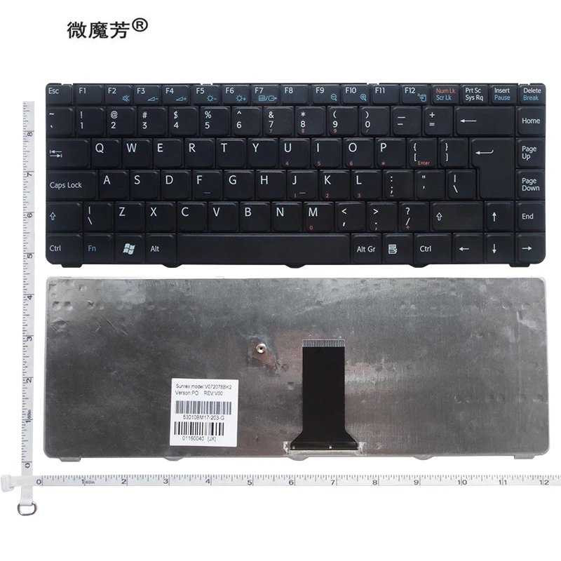 键盘 索尼《UI版本 黑色》VGN NR11 3-2-45 正反面1