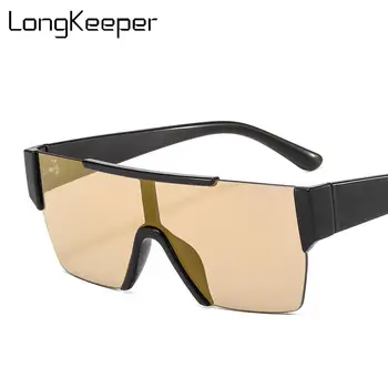 2020 Fashion Oversized Sunglasses Women Men Vintage Flat Top Big Frame Sun Glasses Ladies Mirror Eyewear UV400 Oculos Feminino 
2020 Fashion Oversized Sunglasses Women Men Vintage Flat Top Big Frame Sun Glasses Ladies Mirror Eyewear UV400 Oculos Feminino