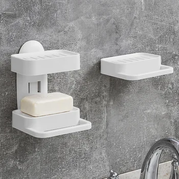 Soap Box Sucker Hanging Type Toilet Originality Double-deck Soap Box Waterlogging Caused By Excessive Rainfall Soap Frame Avoid
Soap Box Sucker Hanging Type Toilet Originality Double-deck Soap Box Waterlogging Caused By Excessive Rainfall Soap Frame Avoid