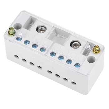 uxcell 2 Inlet 4/8/12 Outlet Terminal Strip Blocks Connector Distribution Block for Metering Box Gate Motors and Outbuilding
uxcell 2 Inlet 4/8/12 Outlet Terminal Strip Blocks Connector Distribution Block for Metering Box Gate Motors and Outbuilding