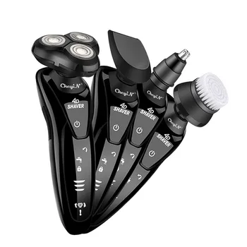 4 In 1 Electric Shaver Triple Blade Razor Men Clipper Rechargeable Shaving Machine Razor Nose Trimmer Beard Trimmer Face Brush
4 In 1 Electric Shaver Triple Blade Razor Men Clipper Rechargeable Shaving Machine Razor Nose Trimmer Beard Trimmer Face Brush