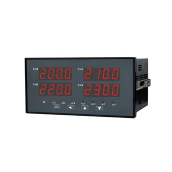 New Four-way temperature controller universal input 4-channel temperature meter multi-channel 4-20mA intelligent adjustment
New Four-way temperature controller universal input 4-channel temperature meter multi-channel 4-20mA intelligent adjustment