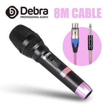 Debra DH-58S(Black) Top quality Wired Handheld Vocal Microphone For Professional Performance Karaoke Speech Hip hop Rap DJ
Debra DH-58S(Black) Top quality Wired Handheld Vocal Microphone For Professional Performance Karaoke Speech Hip hop Rap DJ