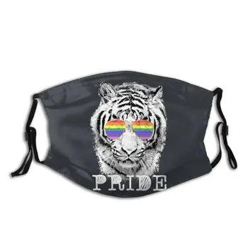 LGBT Tiger Rainbow Glasses Reusable Face Mask Printed Anti Haze Dustproof Mask Protection Mask Respirator Mouth Muffle
LGBT Tiger Rainbow Glasses Reusable Face Mask Printed Anti Haze Dustproof Mask Protection Mask Respirator Mouth Muffle