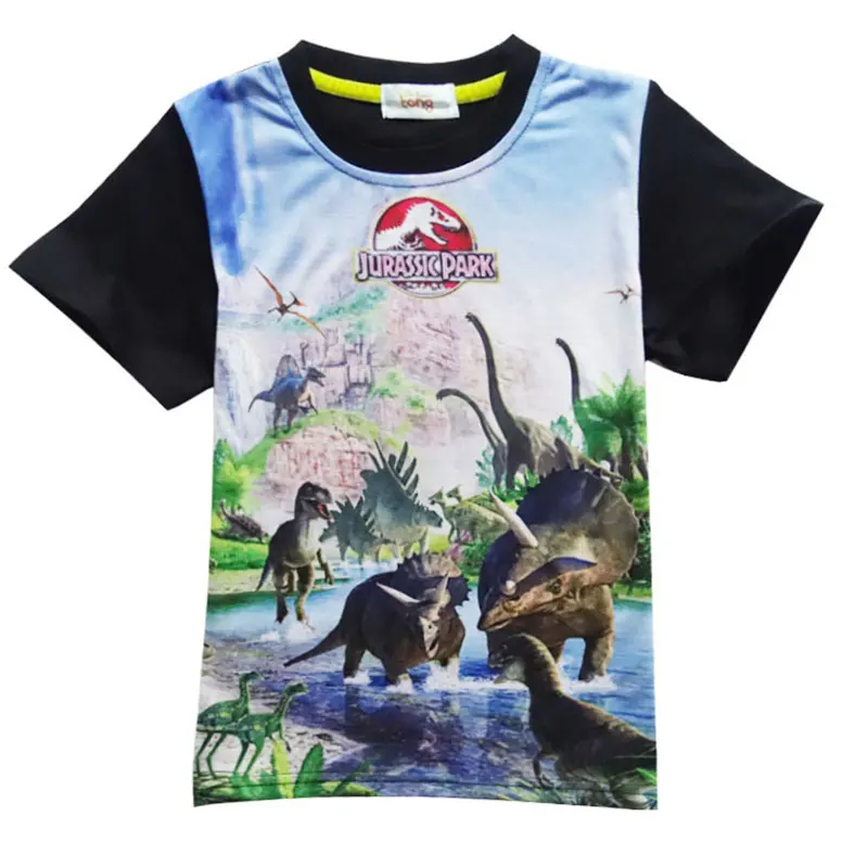 Jurassic Park T-shirt Boys Clothes Jurassic World Short Sleeve Kids summer Dinosaur t shirt Clothes Baby Boys Clothing 3-12Y
Jurassic Park T-shirt Boys Clothes Jurassic World Short Sleeve Kids summer Dinosaur t shirt Clothes Baby Boys Clothing 3-12Y