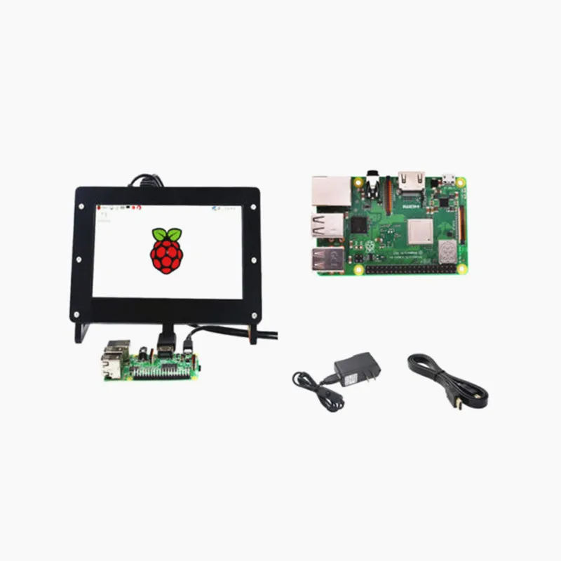 Raspberry Pi 3 B+ Starter Kit 7 inch 1024x600 Display + Case + Power Adapter + HDMI Cable
Raspberry Pi 3 B+ Starter Kit 7 inch 1024x600 Display + Case + Power Adapter + HDMI Cable