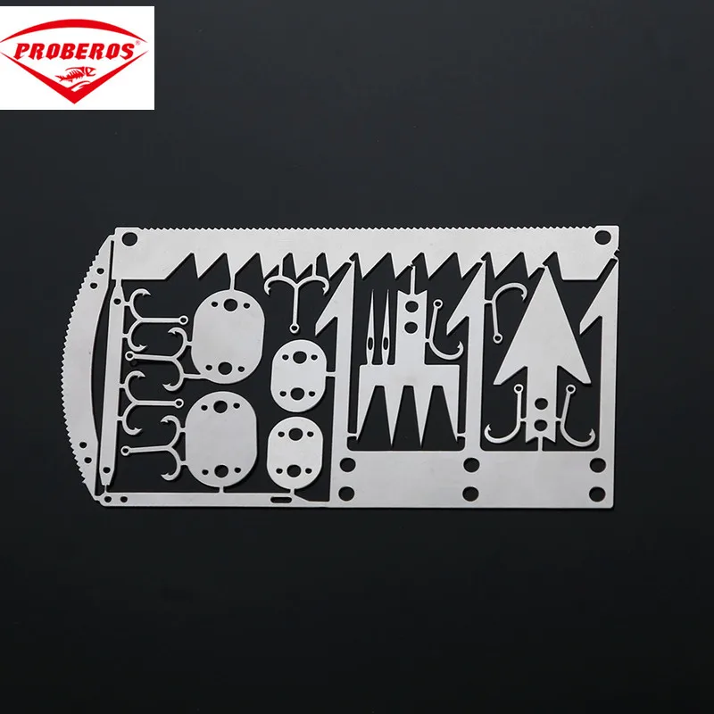 22 In 1 Fishing Tackle Hook Card, Edc Tool, Multi-functional Pocket Survival Tool Outdoor Camping Emergency Survival Tool
22 In 1 Fishing Tackle Hook Card, Edc Tool, Multi-functional Pocket Survival Tool Outdoor Camping Emergency Survival Tool