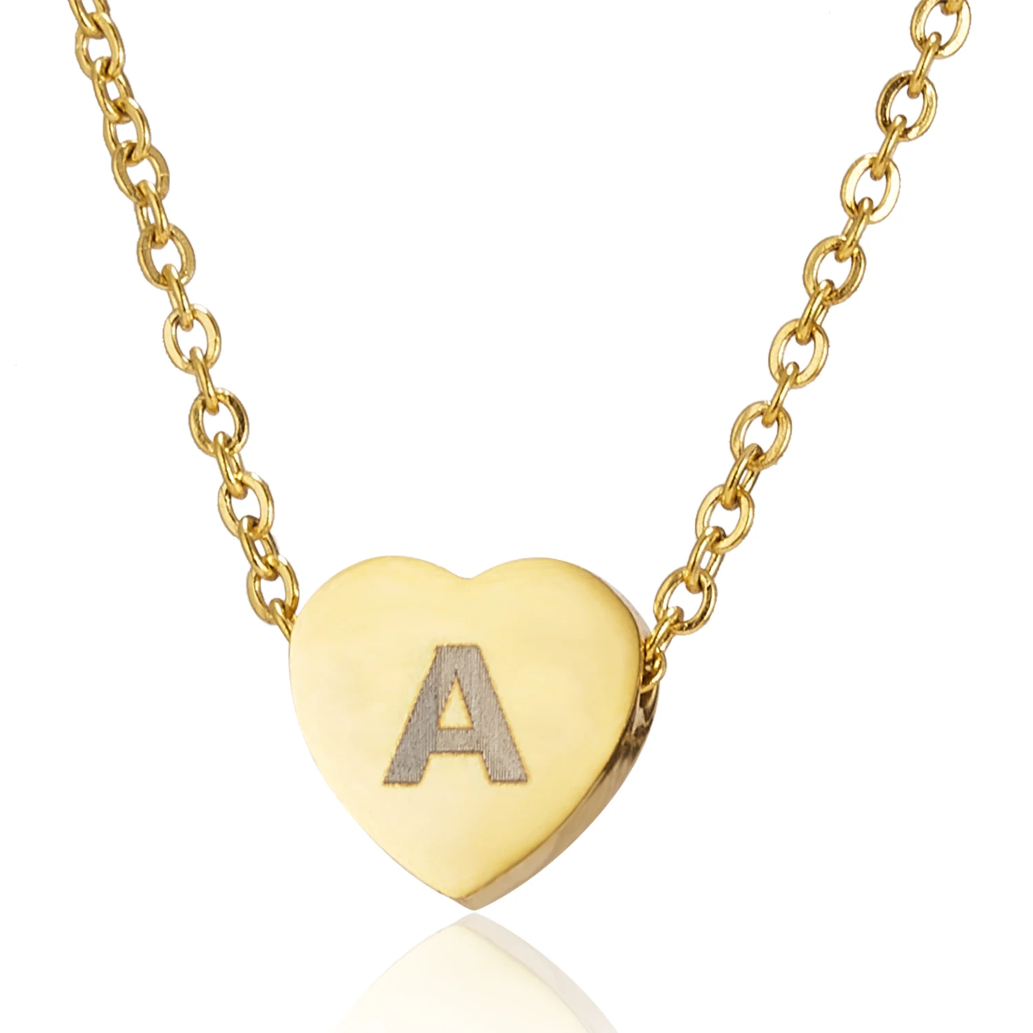 Customized Name Letter Words Heart Necklaces Custom Jewelry Gold Color Chain Necklace For Couple Men Women Lovers Girls Boy Gift
Customized Name Letter Words Heart Necklaces Custom Jewelry Gold Color Chain Necklace For Couple Men Women Lovers Girls Boy Gift