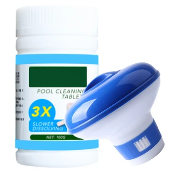 Hot Swimming Pool Floating Chlorine Cleaning Tablet Hot Tub Cleaner Effectively Protection Hogard 
Hot Swimming Pool Floating Chlorine Cleaning Tablet Hot Tub Cleaner Effectively Protection Hogard