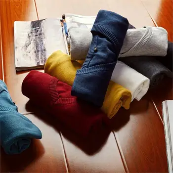 OLOEY Mens Knitted Sweaters Pullovers Business Formal V Neck Solid Color Slim Fit Knit Pullover Masculi Cotton Knitted Sweaters
OLOEY Mens Knitted Sweaters Pullovers Business Formal V Neck Solid Color Slim Fit Knit Pullover Masculi Cotton Knitted Sweaters