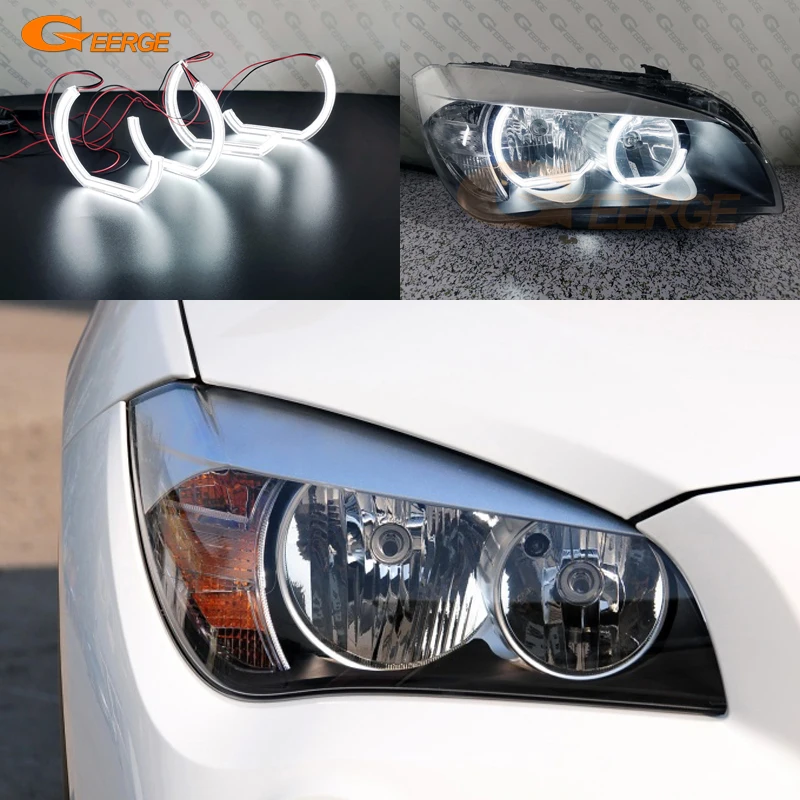 For BMW X1 E84 2009 2010 2011 2012 2013 2014 2015 Excellent DTM M4 Style Ultra bright led Angel Eyes halo rings Car styling
For BMW X1 E84 2009 2010 2011 2012 2013 2014 2015 Excellent DTM M4 Style Ultra bright led Angel Eyes halo rings Car styling
