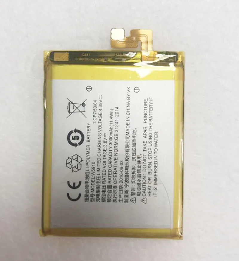 5pcs/lot 100% new 3.8V 3000mAh replacement battery For VK VEKEN W5910 SUNMI M1 Battery
5pcs/lot 100% new 3.8V 3000mAh replacement battery For VK VEKEN W5910 SUNMI M1 Battery