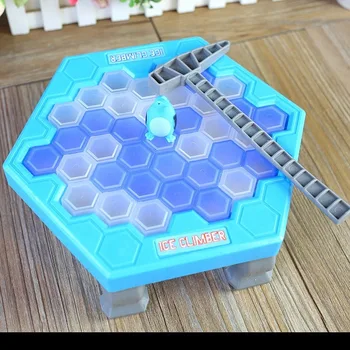 Parent-child interactive board game building blocks Rescue the penguin icebreaker beat the penguin hand-brain coordination toy
Parent-child interactive board game building blocks Rescue the penguin icebreaker beat the penguin hand-brain coordination toy
