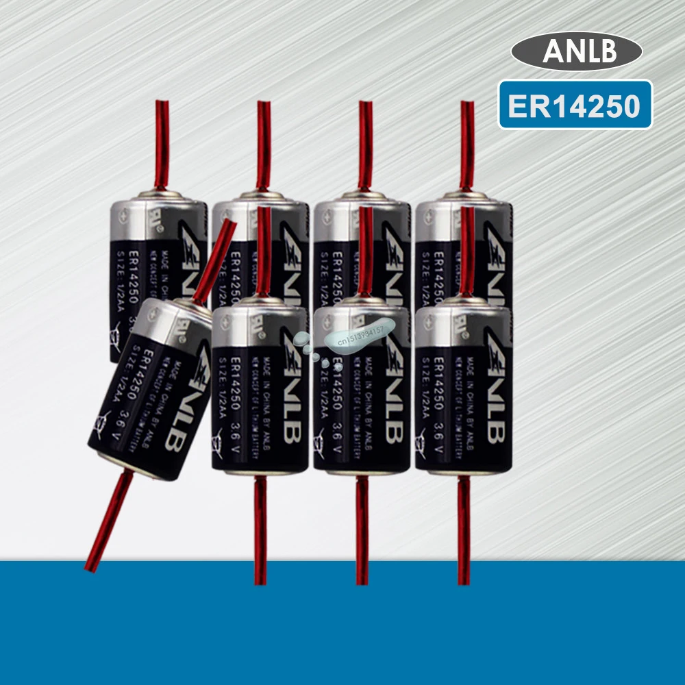 10 шт. промышленная литиевая батарея ANLB ER14250 ER 14250 CR14250SL 1/2 AA 1/2AA 3 6 в 1200 мАч PLC с