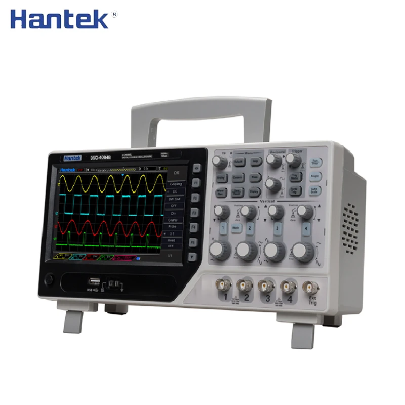 Hantek DSO4084B Digital Storage Oscilloscope 4 Channels 80MHz 1 Gsa/s Integrated USB Host/Device Better than DSO5102P
Hantek DSO4084B Digital Storage Oscilloscope 4 Channels 80MHz 1 Gsa/s Integrated USB Host/Device Better than DSO5102P